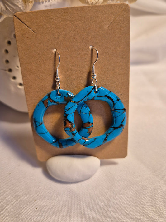 Boucle d'oreille 5,5 cm