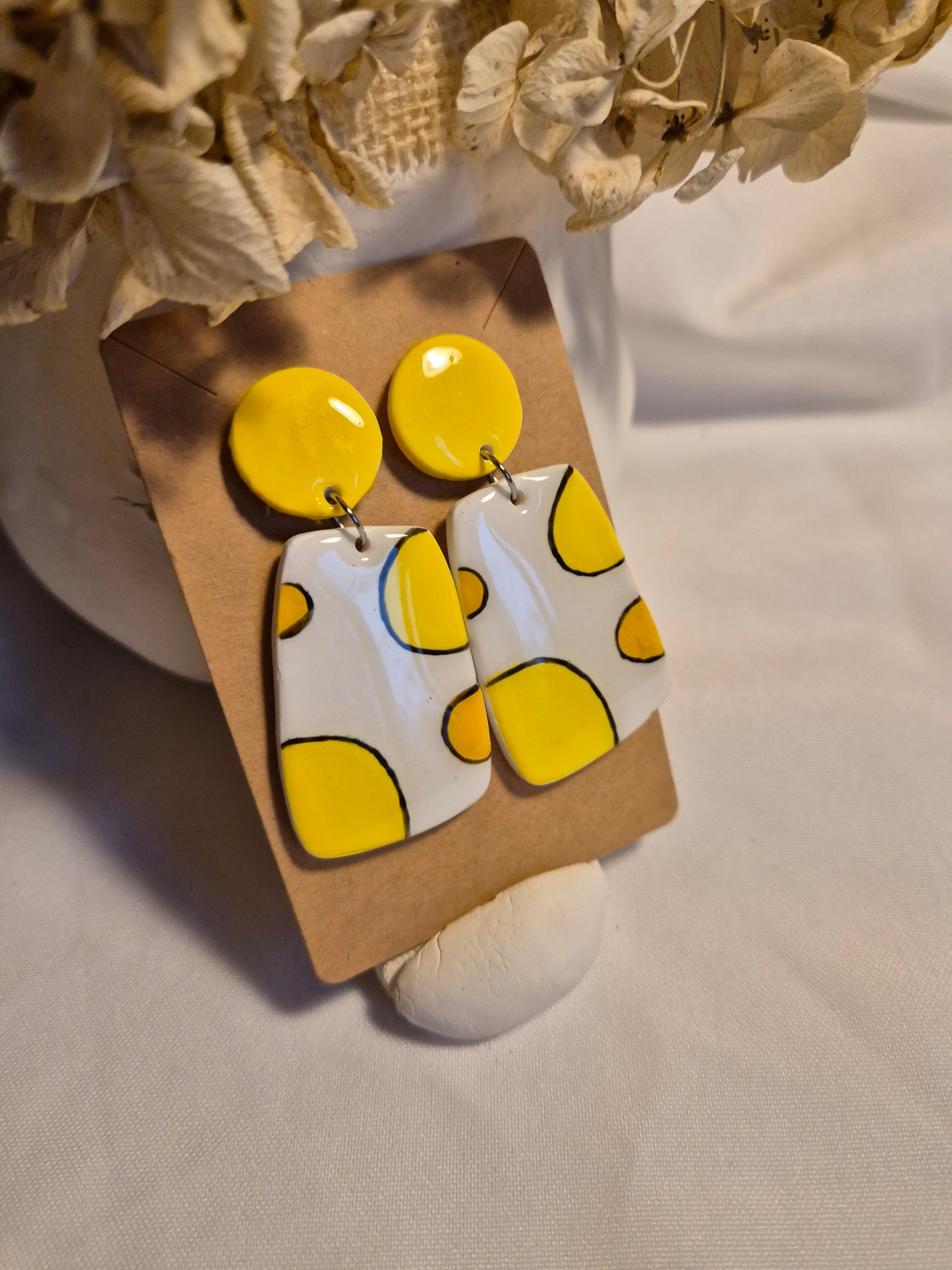 Boucle d'oreille 6cm