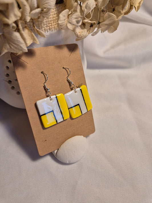 Boucle d'oreille 4cm