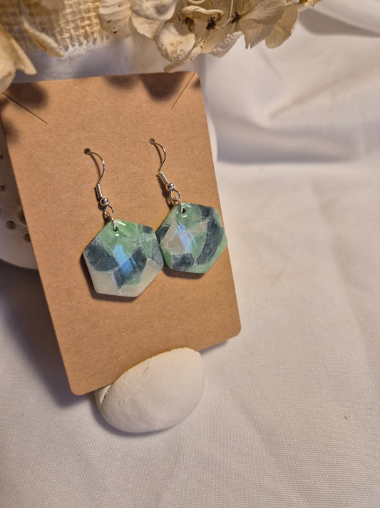 Boucle d'oreille 4cm