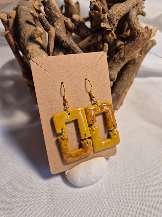 Boucle d'oreille 6cm