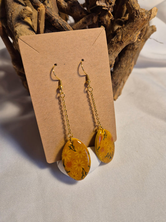 Boucle d'oreille 7,5cm