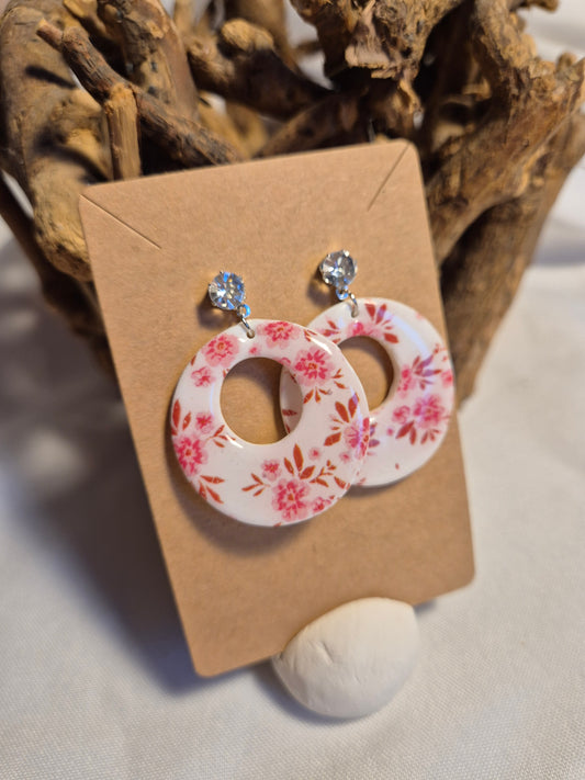 Boucle d'oreille 4cm