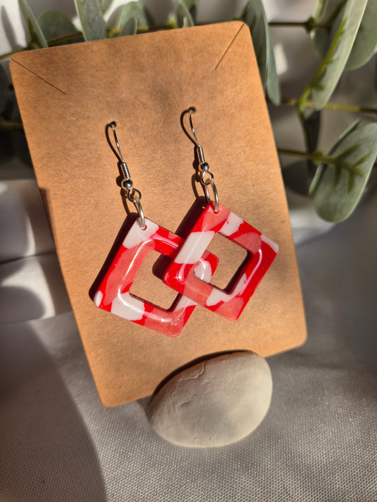 Boucle d'oreille 5,5,5cm