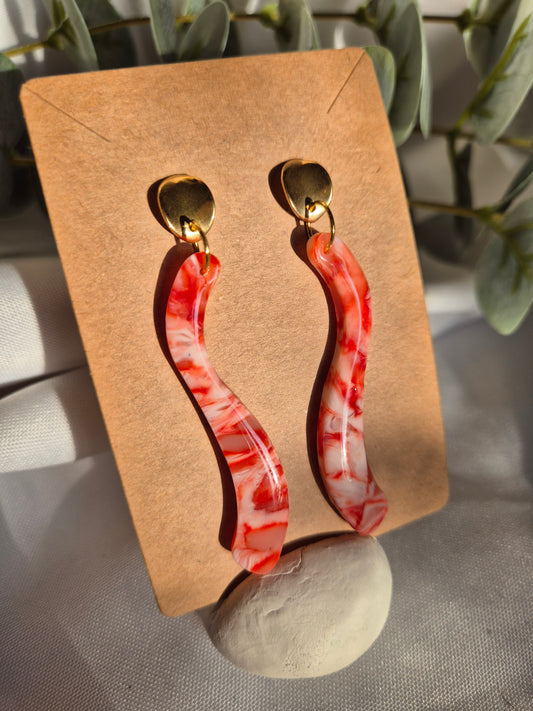 Boucle d'oreille 6,5cm