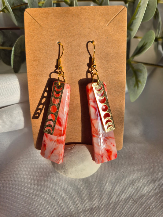 Boucle d'oreille 7cm