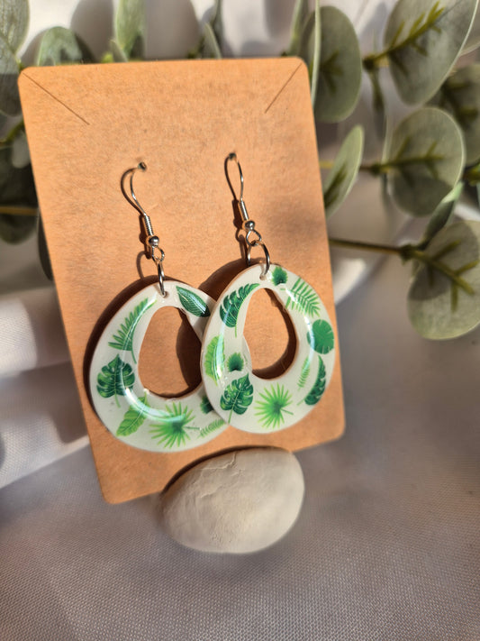 Boucle d'oreille 6cm