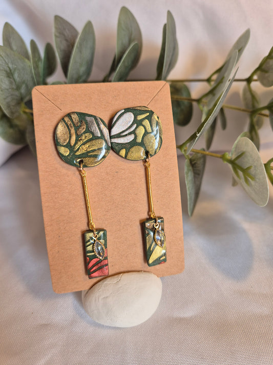 Boucle d'oreille 7cm