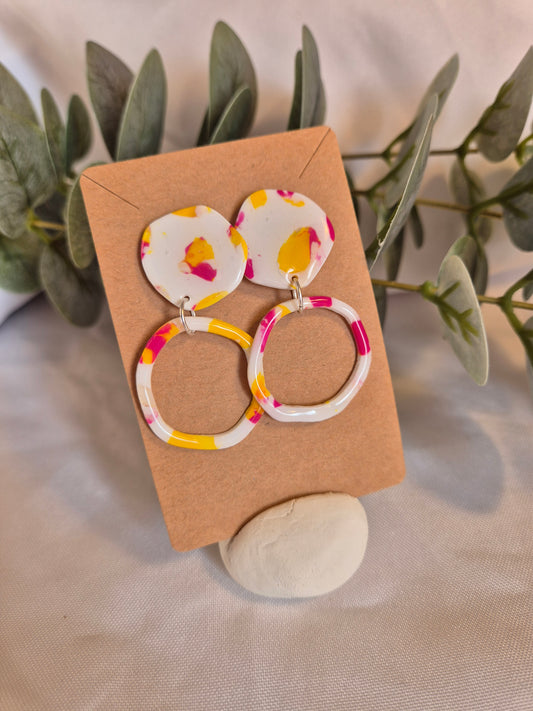 Boucle d'oreille 5,5cm