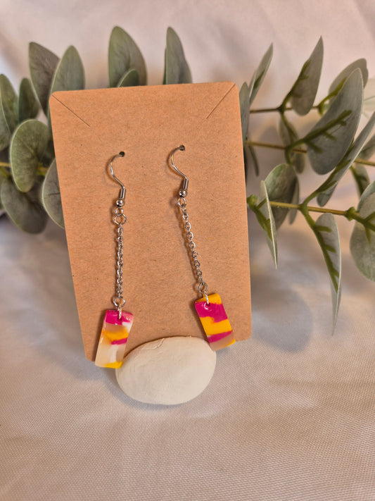 Boucle d'oreille 7cm