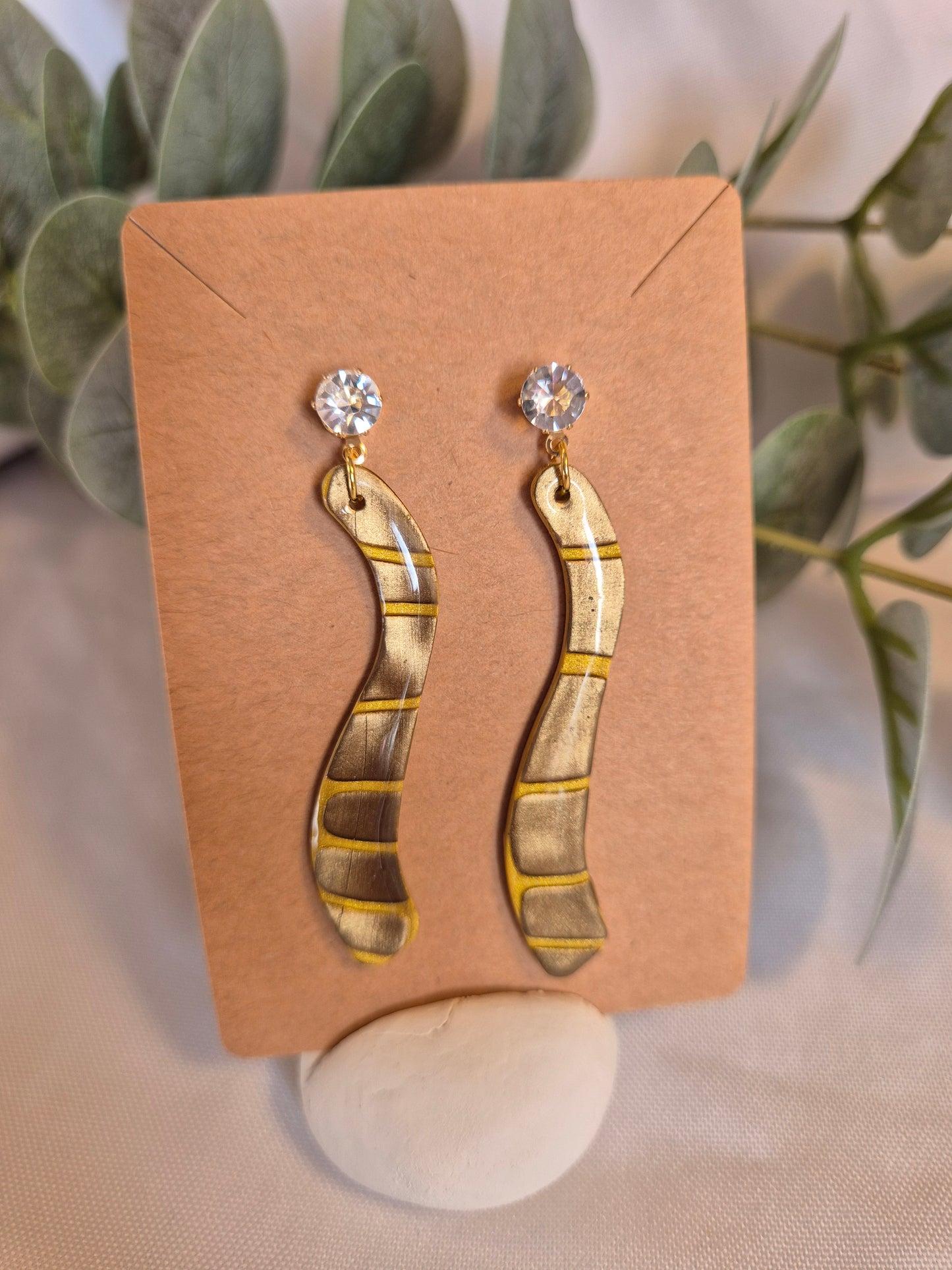 Boucle d'oreille 6cm