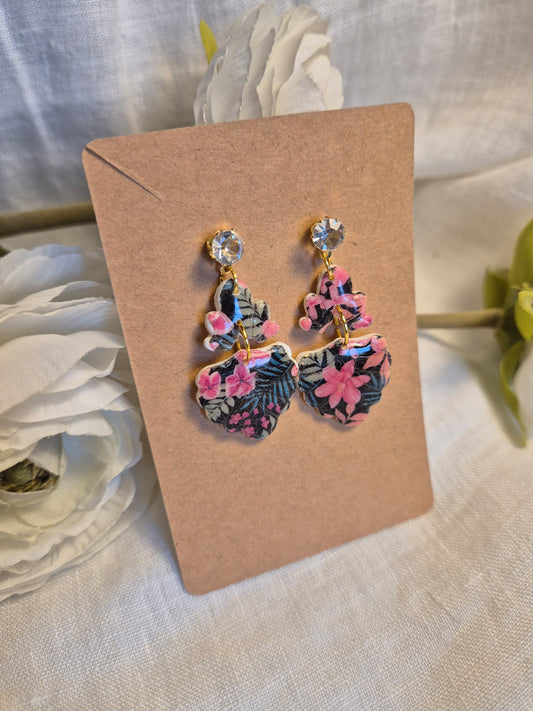 Boucle d'oreille 4cm