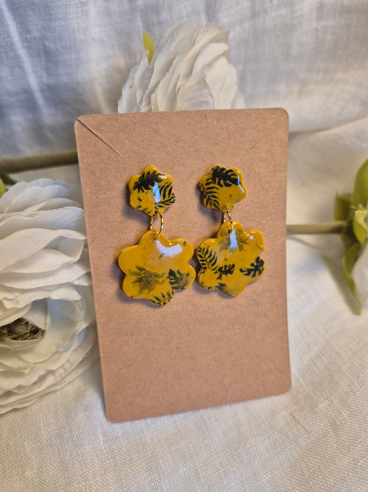 Boucle d'oreille 4cm