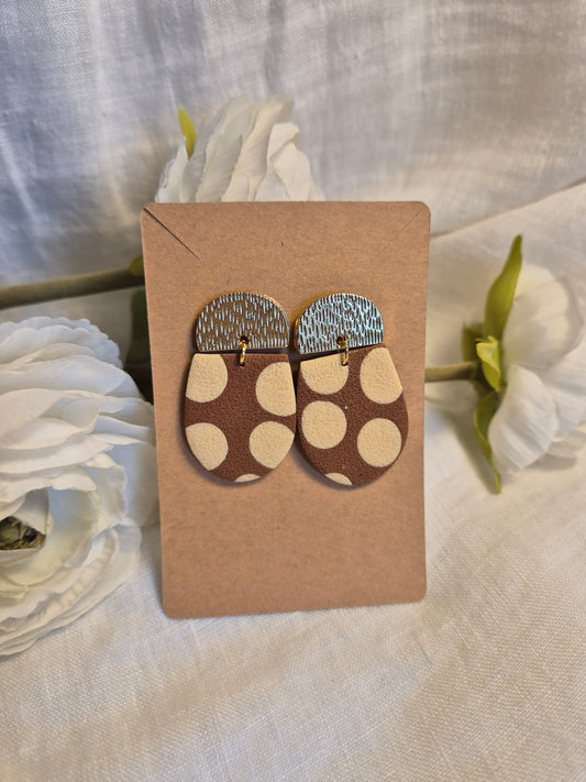 Boucle d'oreille 4cm