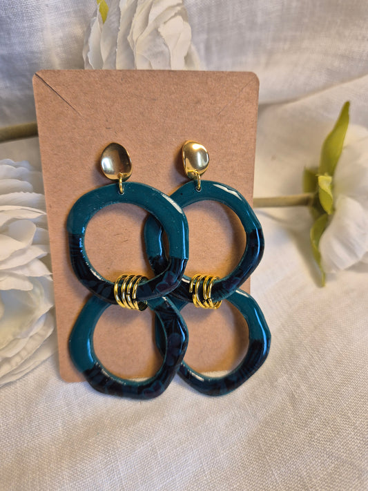 Boucle d'oreille 7,5cm