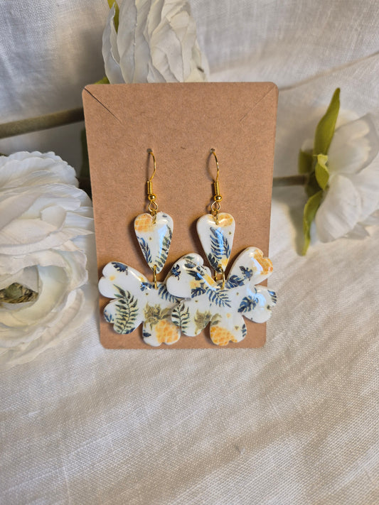 Boucle d'oreille 6,5cm