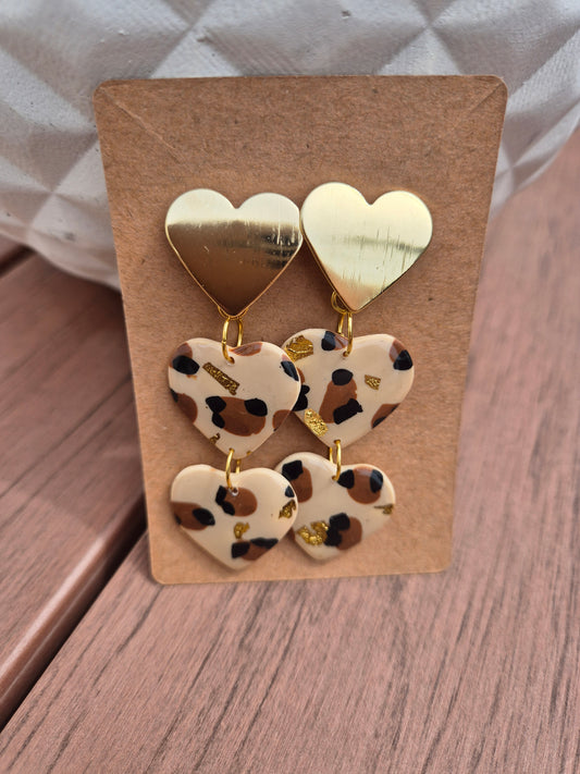 Boucle d'oreille 6,5cm