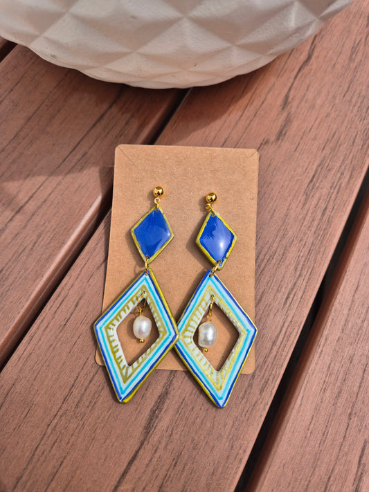 Boucle d'oreille 8,5cm