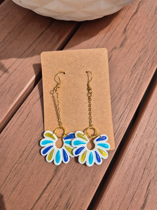 Boucle d'oreille 8 cm