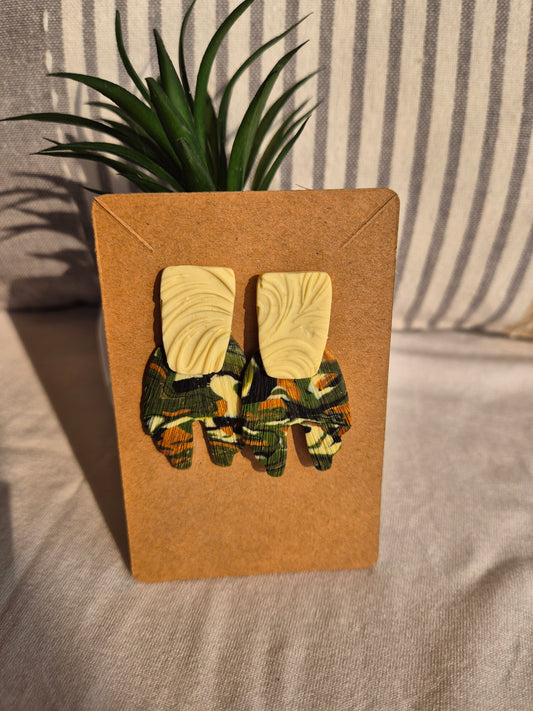 Boucle d'oreille 4,5cm