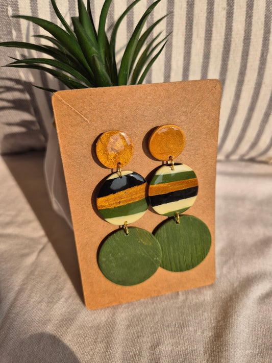 Boucle d'oreille 6,5cm