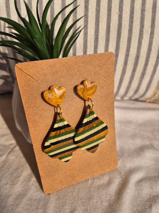 Boucle d'oreille 5,5cm