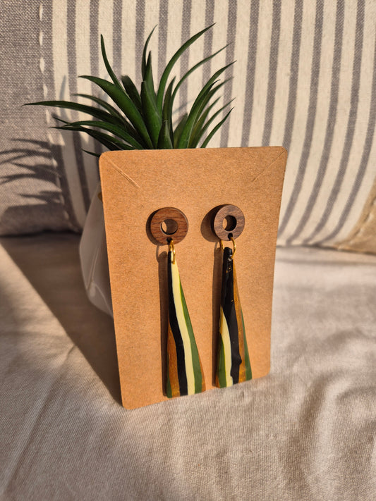 Boucle d'oreille 7cm