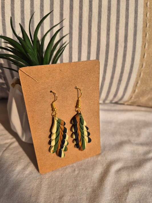 Boucle d'oreille 6cm