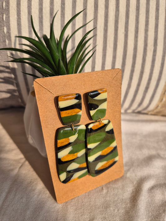 Boucle d'oreille 6,5cm