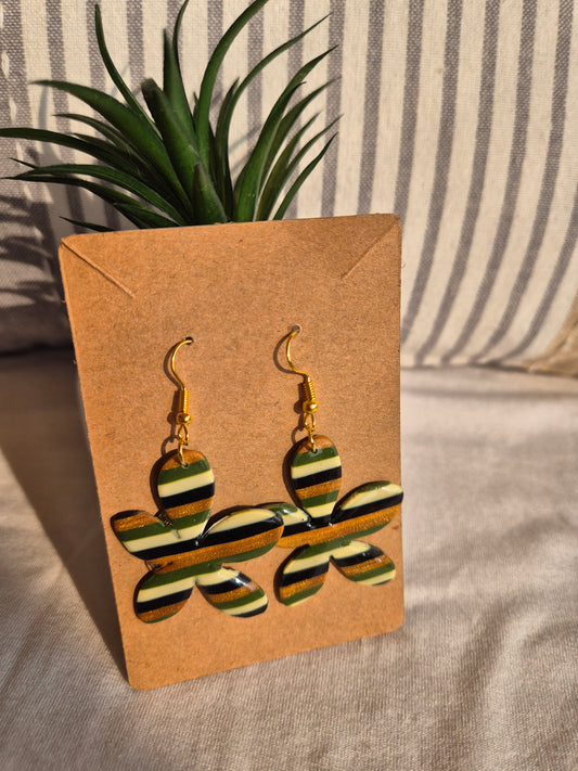 Boucle d'oreille 6cm