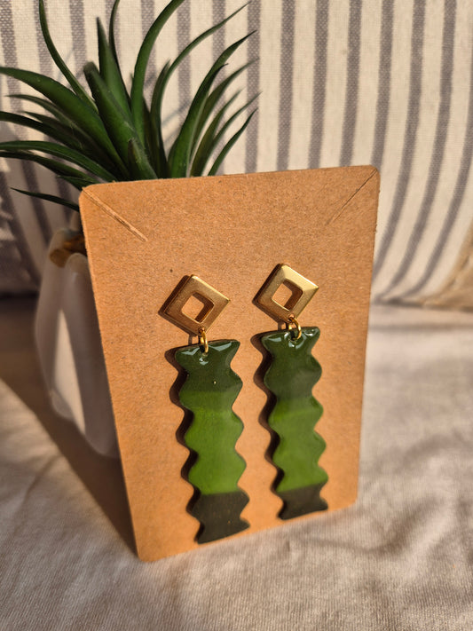 Boucle d'oreille 7cm