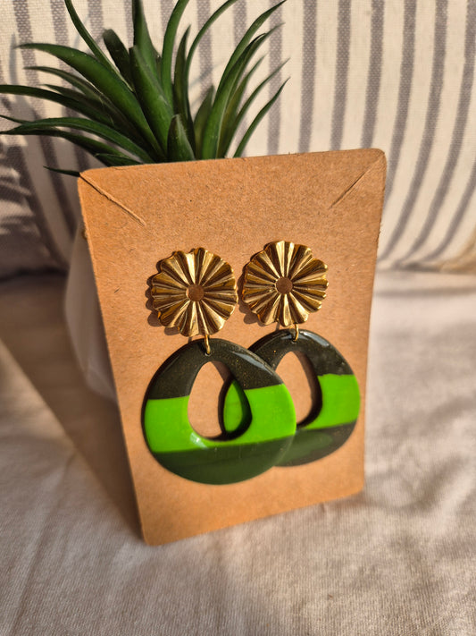 Boucle d'oreille 5,5cm