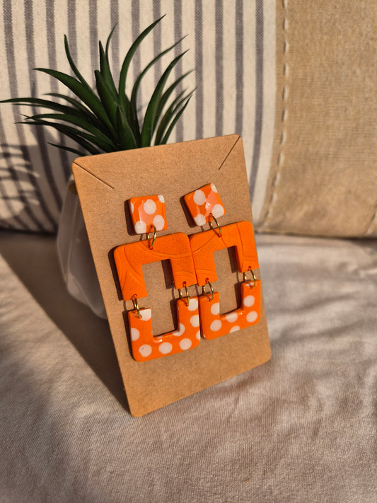 Boucle d'oreille 5,5cm