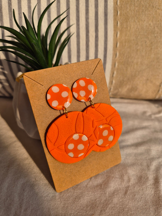 Boucle d'oreille 6cm