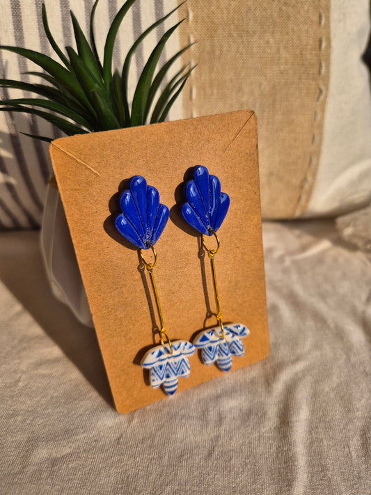 Boucle d'oreille 7,5cm