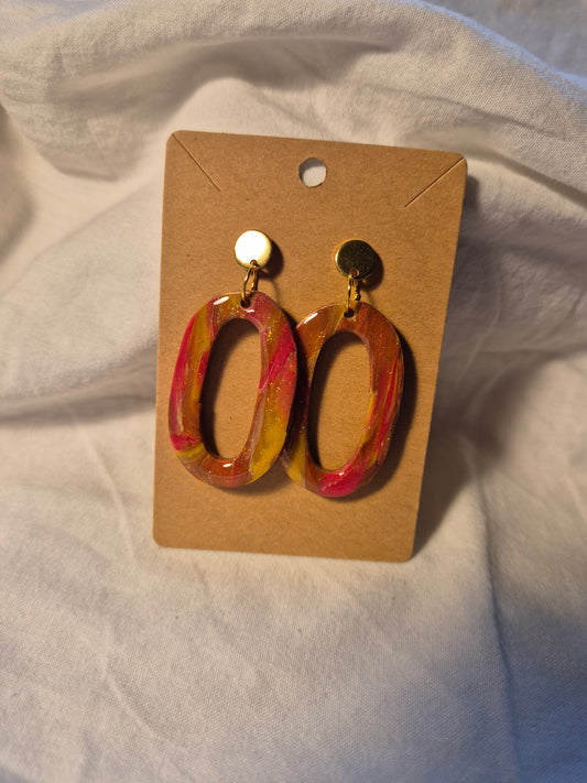 Boucle d'oreille 5,5cm