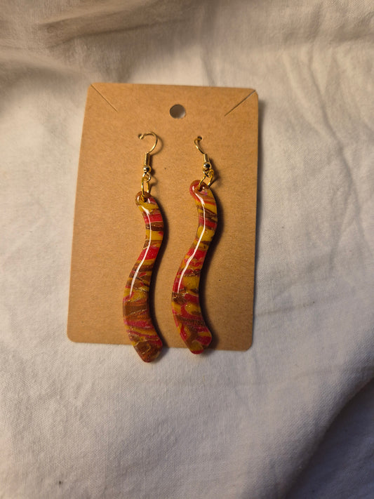 Boucle d'oreille 7,5cm