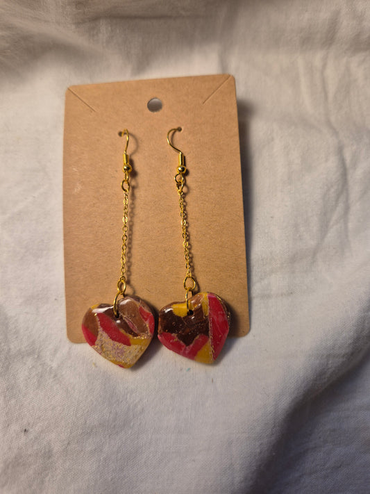 Boucle d'oreille 8cm