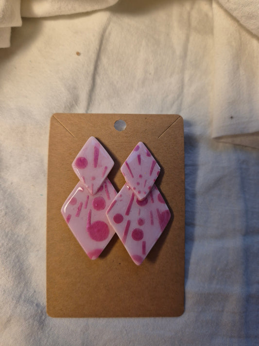 Boucle d'oreille 5,5cm