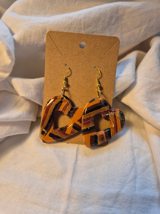 Boucle d'oreille 6,5cm