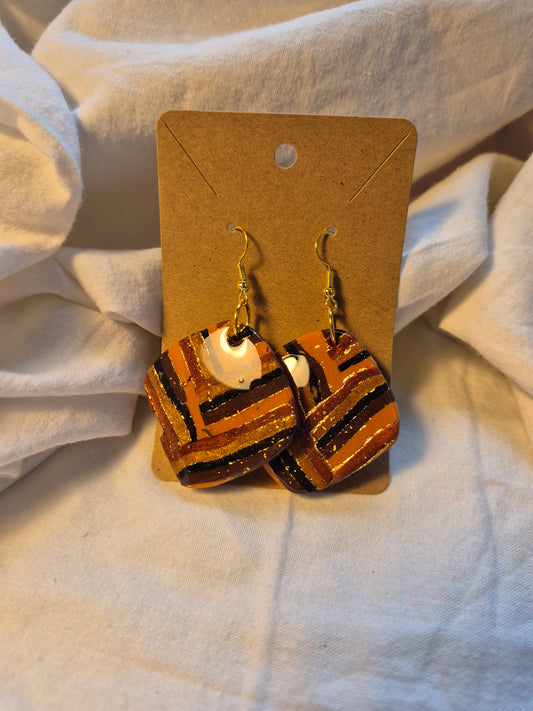 Boucle d'oreille 6,5cm