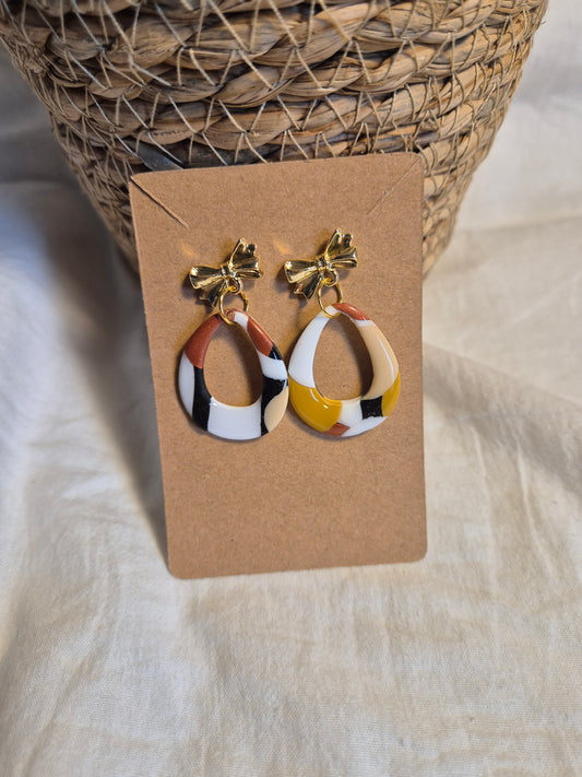 Boucle d'oreille 4cm