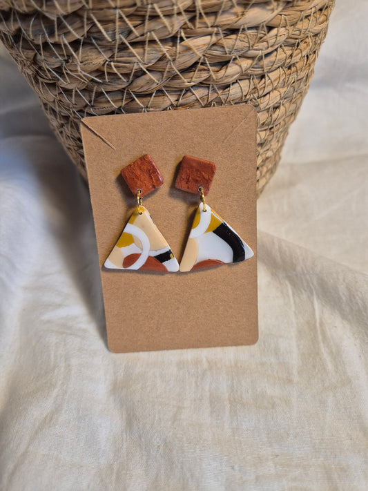 Boucle d'oreille 4,5cm