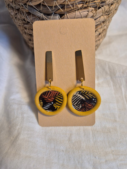 Boucle d'oreille 5,5cm