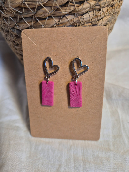 Boucle d'oreille 3,5cm