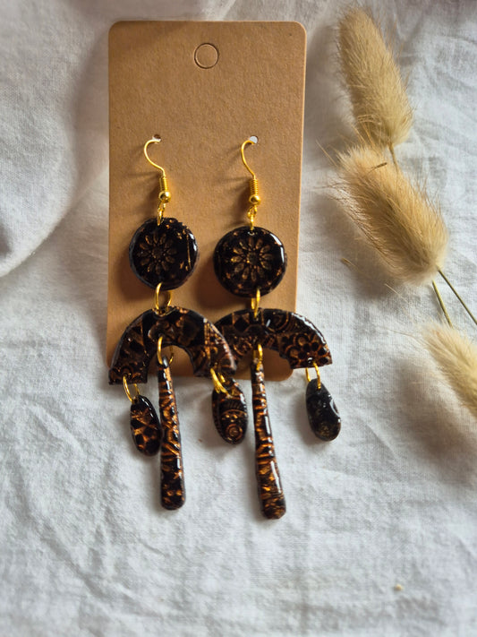 Boucle d'oreille 9cm