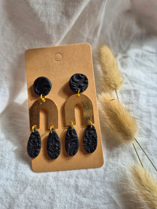 Boucle d'oreille 6cm