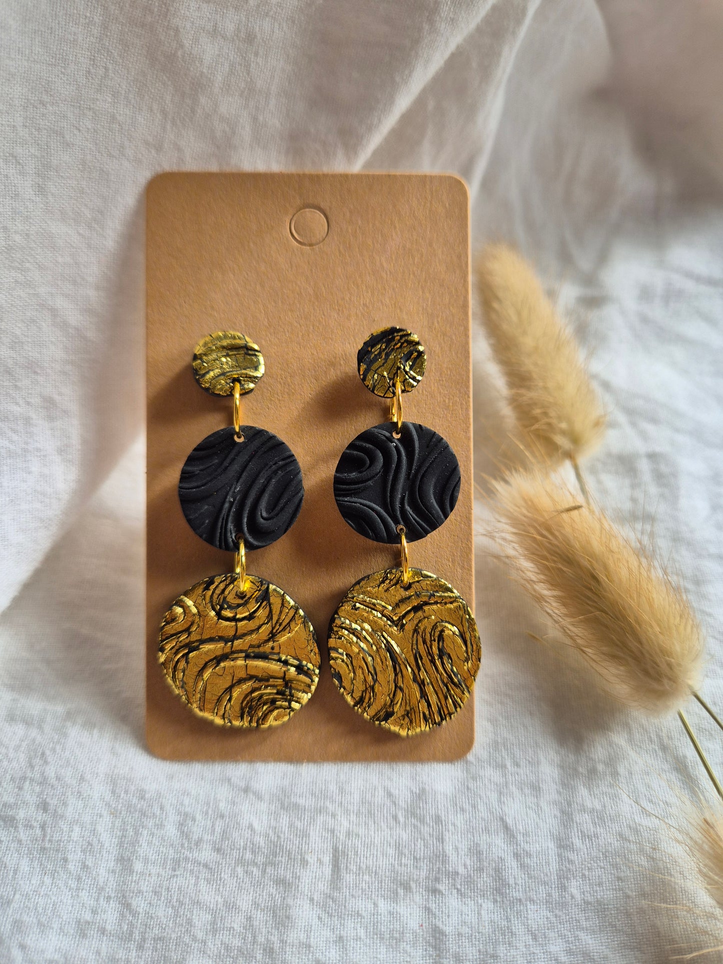 Boucle d'oreille 6cm