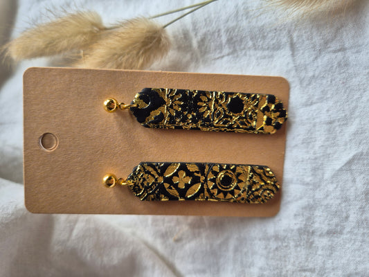 Boucle d'oreille 6cm