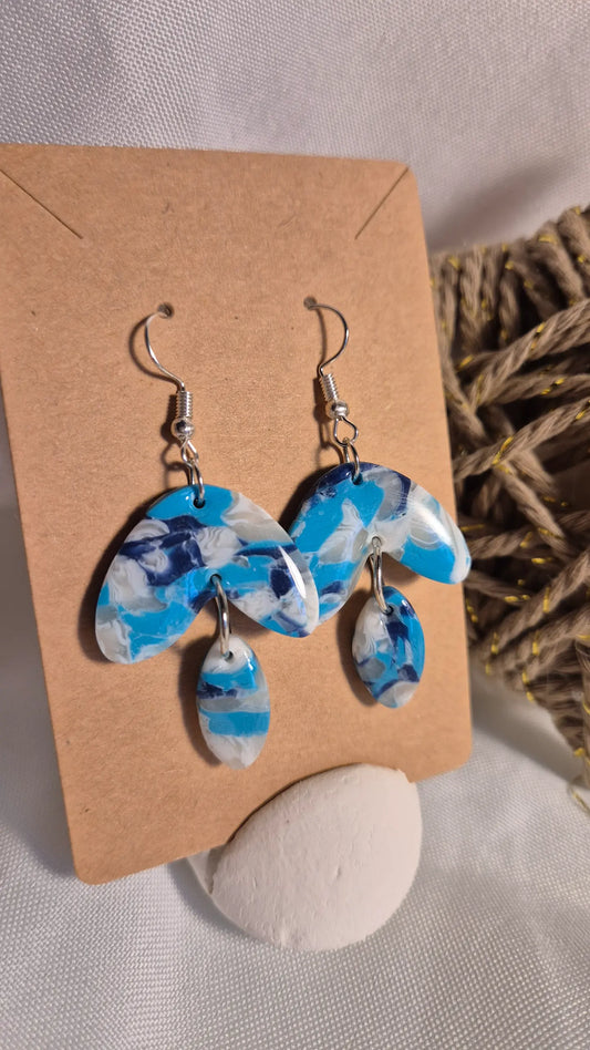 Boucle d'oreille 6cm